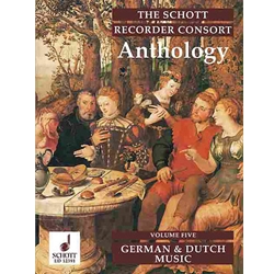 Thomas Recorder Consort Anthology, Vol. 5, German & Dutch music (Sc)