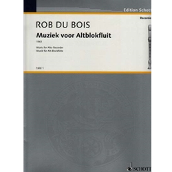 du Bois Music for Treble Recorder (Contemporary)