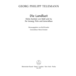 Telemann, GP Kleine Kantate von Wald und Au. (Sc+P)