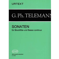 Telemann, GP: Complete Sonatas for recorder and basso continuo