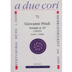 Priuli, [No Selection] and others: Sonata a 10 (1619)