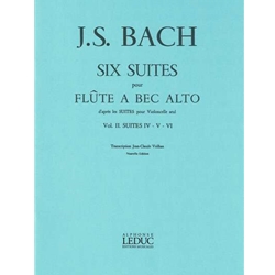 Bach, JS: 6 Suites from the Cello Suites, Vol. II (4-6)