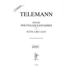 Telemann, GP: 12 New Fantasies