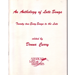 Curry, Donna: Anthology of Lute Songs