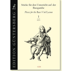 Lesson Pieces for the Bass Viol, Vol. III (Advanced)