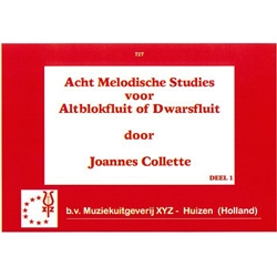 Collette, J: 8 Melodic Studies