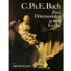 Bach, CPE 2 Sonatas (BWV1031 in E-flat Major & BWV102 in g minor) for flute and obbligato keyboard