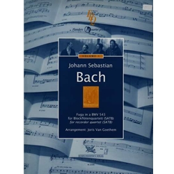 J.S. Bach : Fuga in a BWV 543