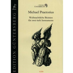 Praetorius : Christmas Bicinia for two low instruments