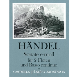Handel, GF: Trio Sonata in e minor