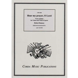 Ramsey, Robert: Hear my prayer, O Lord (with parts)