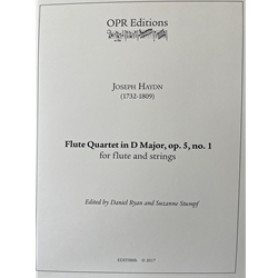 Haydn, Joseph: Flute Quartet in D Major, op. 5, no. 1